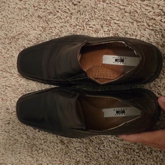Joseph Abboud Men's Brown Leather Loafers Size 8.5M - Picture 9 of 13